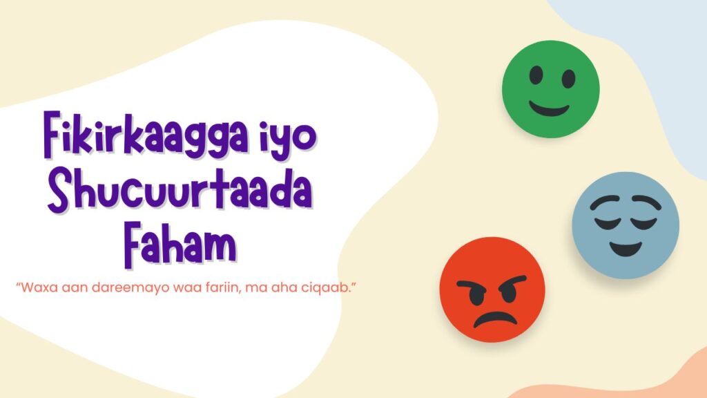 Fikirkaagga iyo Shucuurtaada Faham