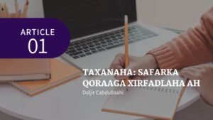 Qormada 1aad: Sida Buug Loo Bilaabo – Fikradda, Ujeeddo Cad Iyo Jihada Qoraalka Featured Image