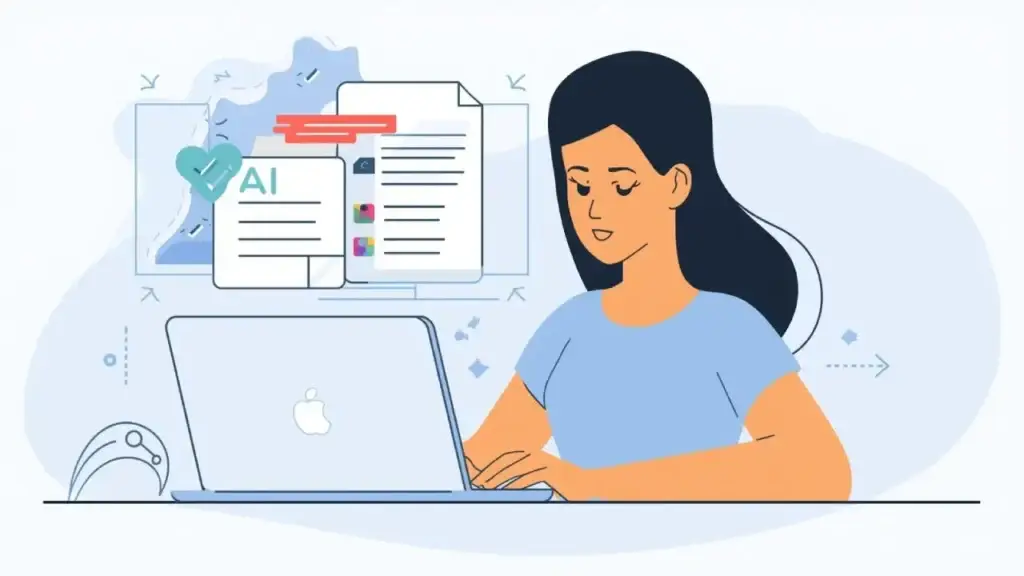 ai writing tools for bloggers illustration