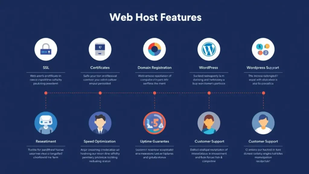 hostinger features infographic