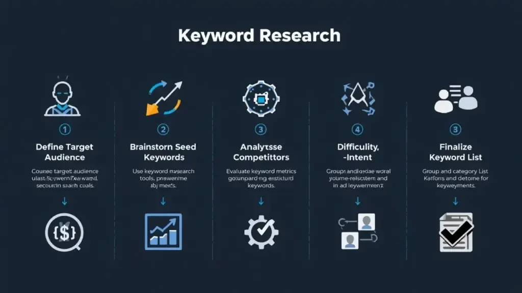 keyword research workflow