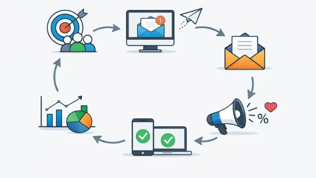 email marketing process step by step