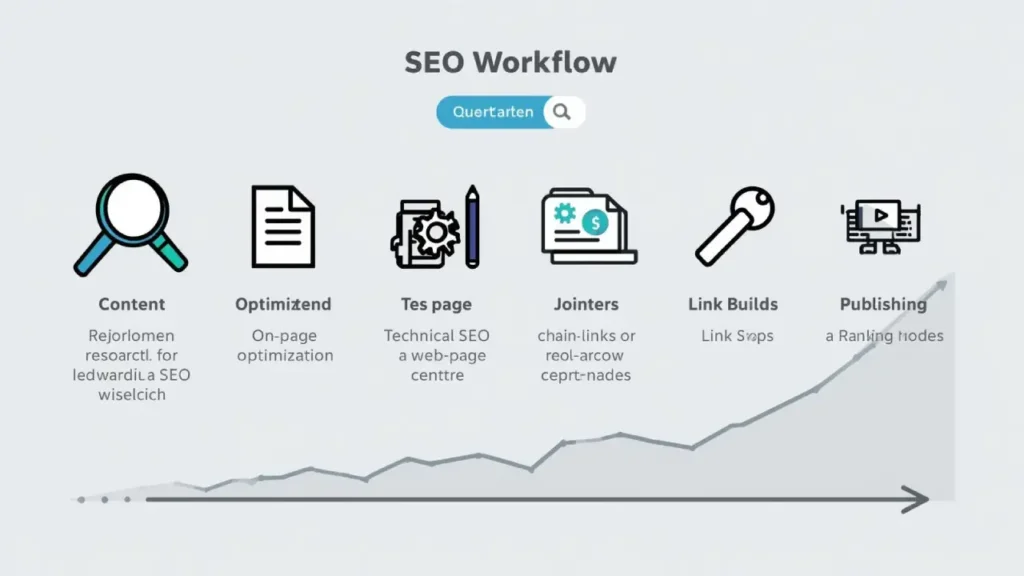 SEO workflow for bloggers using SEO tools