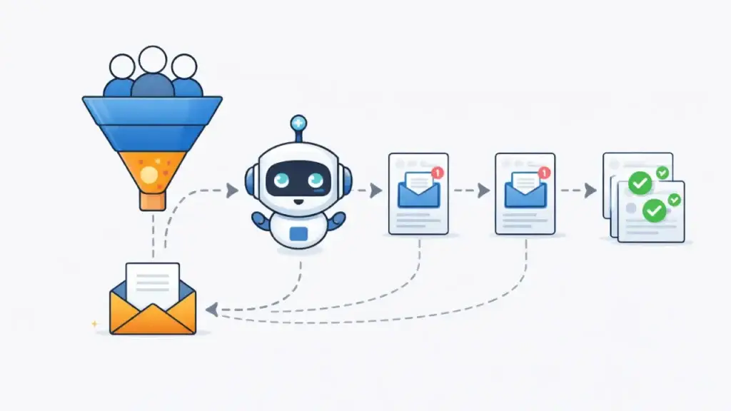 email automation workflow for bloggers