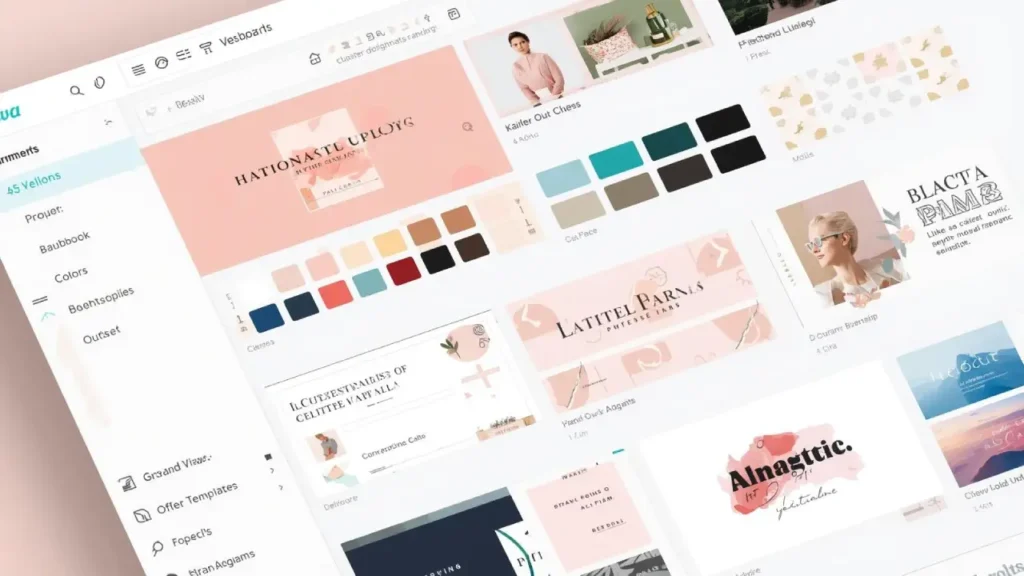 Canva Pro brand kit colors fonts logo